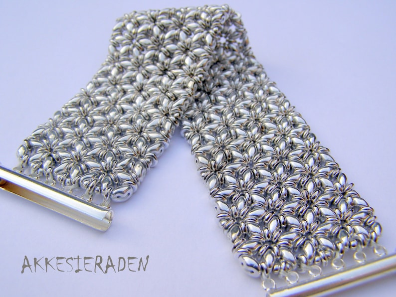 Engels patroon voor de O-Mosaic armband afbeelding 2