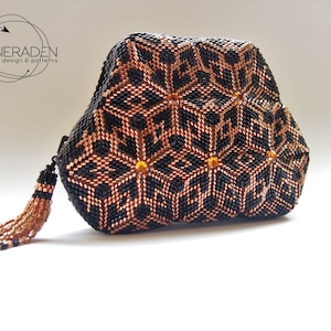 English pattern for the zipper coin purse Tassel