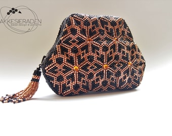 English pattern for the zipper coin purse Tassel