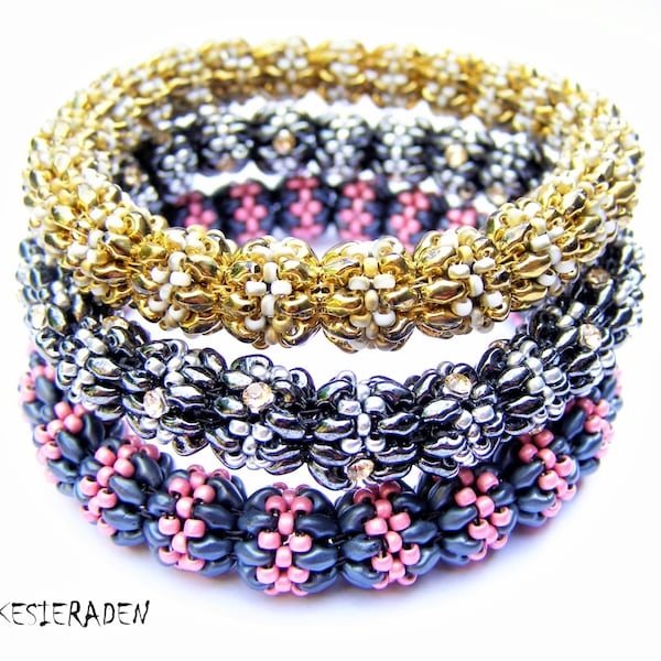 English pattern for the Bubble Bangle