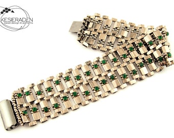 English pattern for the Art Deco bracelet