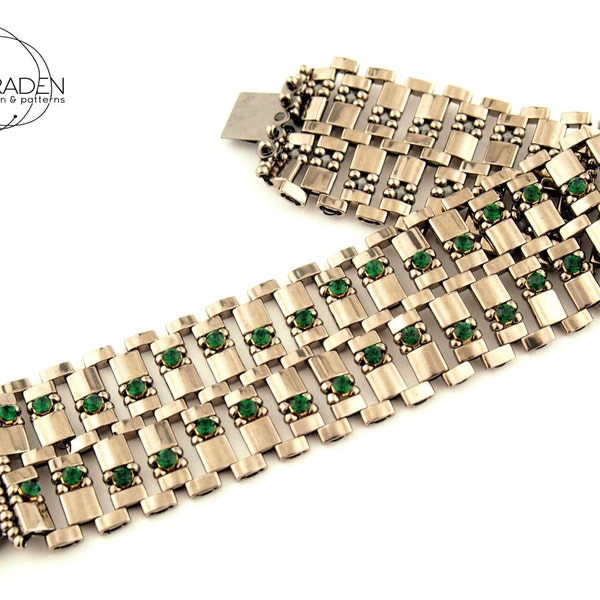 English pattern for the Art Deco bracelet