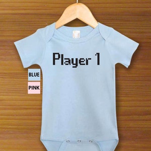 Player Baby Twins, Triplets, Quadruplets, Quintuplets, Sextuplets, Heptuplets, Octuplets One Piece or Shirt