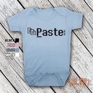 Copy Paste Adult Shirt and Baby One Piece Bodysuit PAIR - Etsy