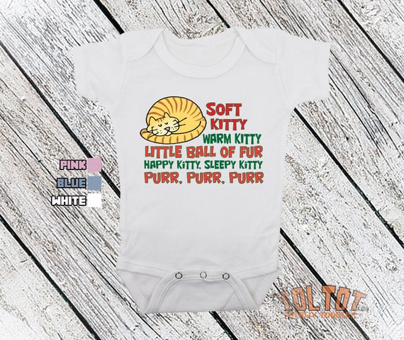 Soft Kitty Warm Kitty Little Ball of Fur Fashion Toddler Clothes