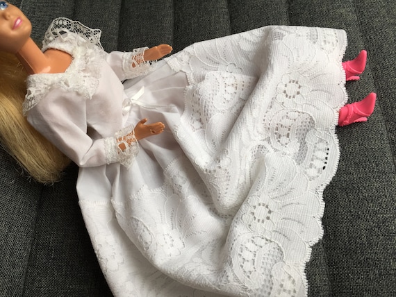 vintage barbie wedding dress