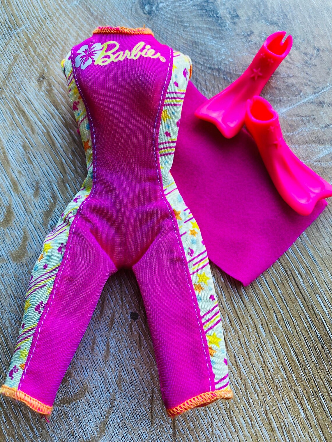 Barbie doll clothes Barbie scuba wetsuit includes Pink | Etsy