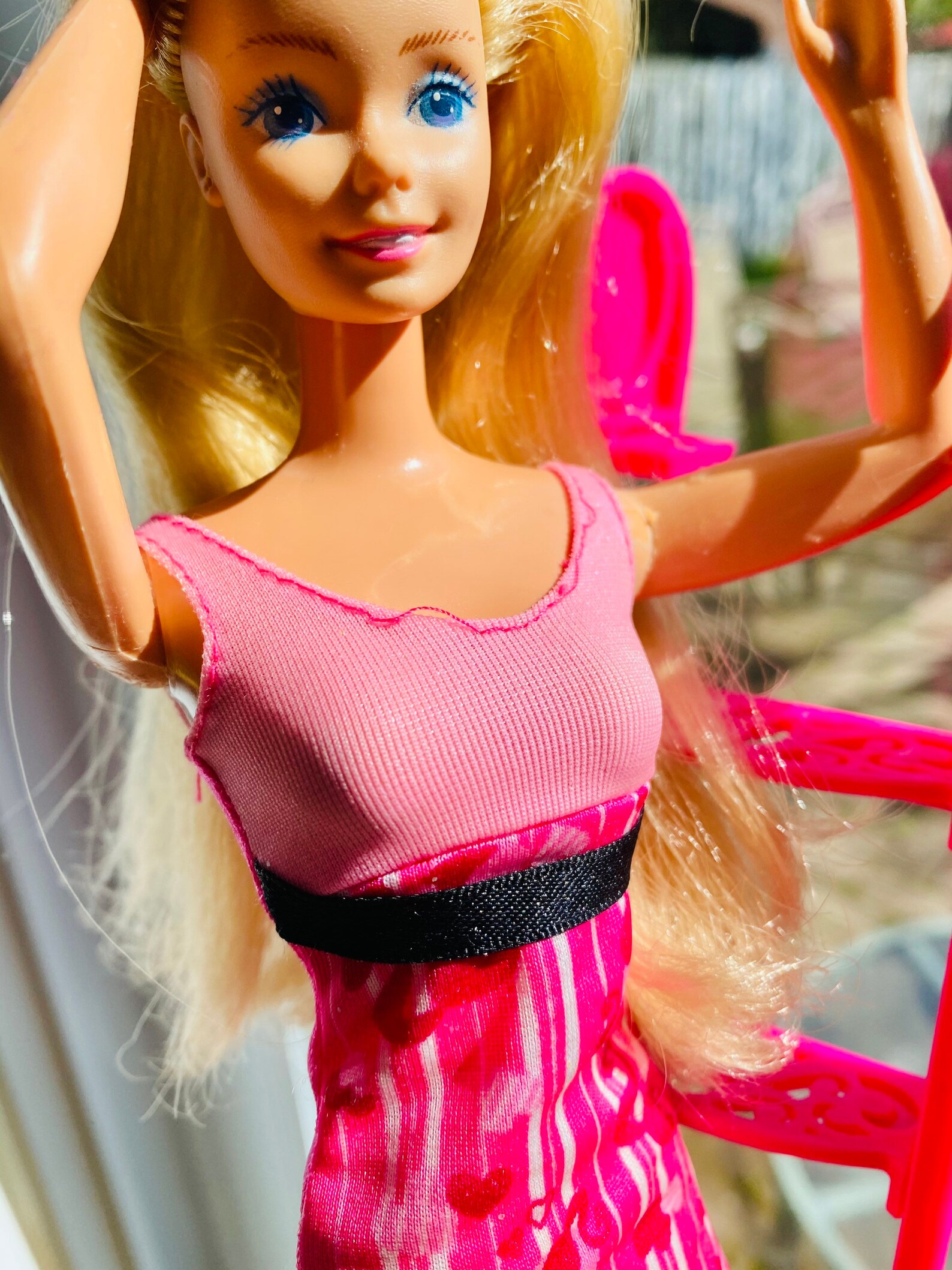Vintage Barbie Clothes Barbie Jacket Boxy Pink 1988 Includes | Etsy