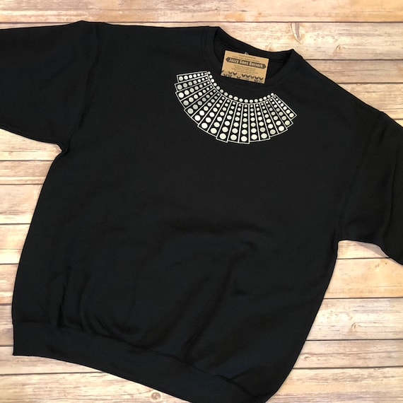 Ruth Bader Ginsburg- Inspired Collar T-shirt, Sweatshirt, Tank, or Infant  Bodysuit Notorious RBG - Etsy