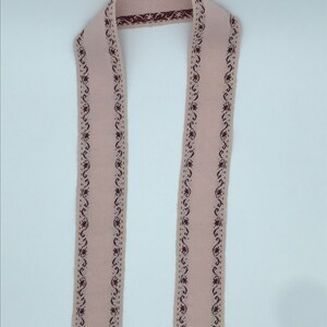 Handwoven dollhouse miniature stair runner