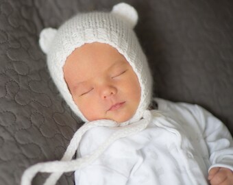 white cashmere baby outfit