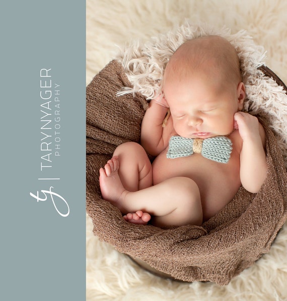 Baby boy bow tie / knit bow tie / newborn boy bow tie / baby Etsy