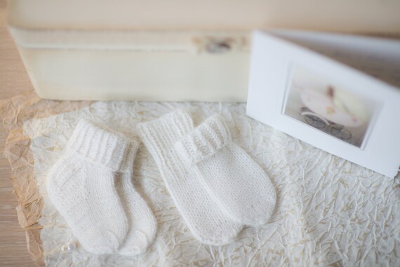 cashmere baby socks
