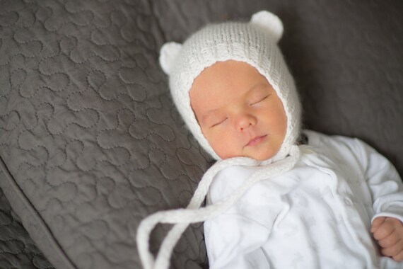 cashmere newborn hat