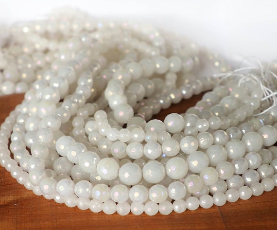Colorful Graduated Magnesite Round Beads Size 8mm to 18mm 15.5/'/' Long