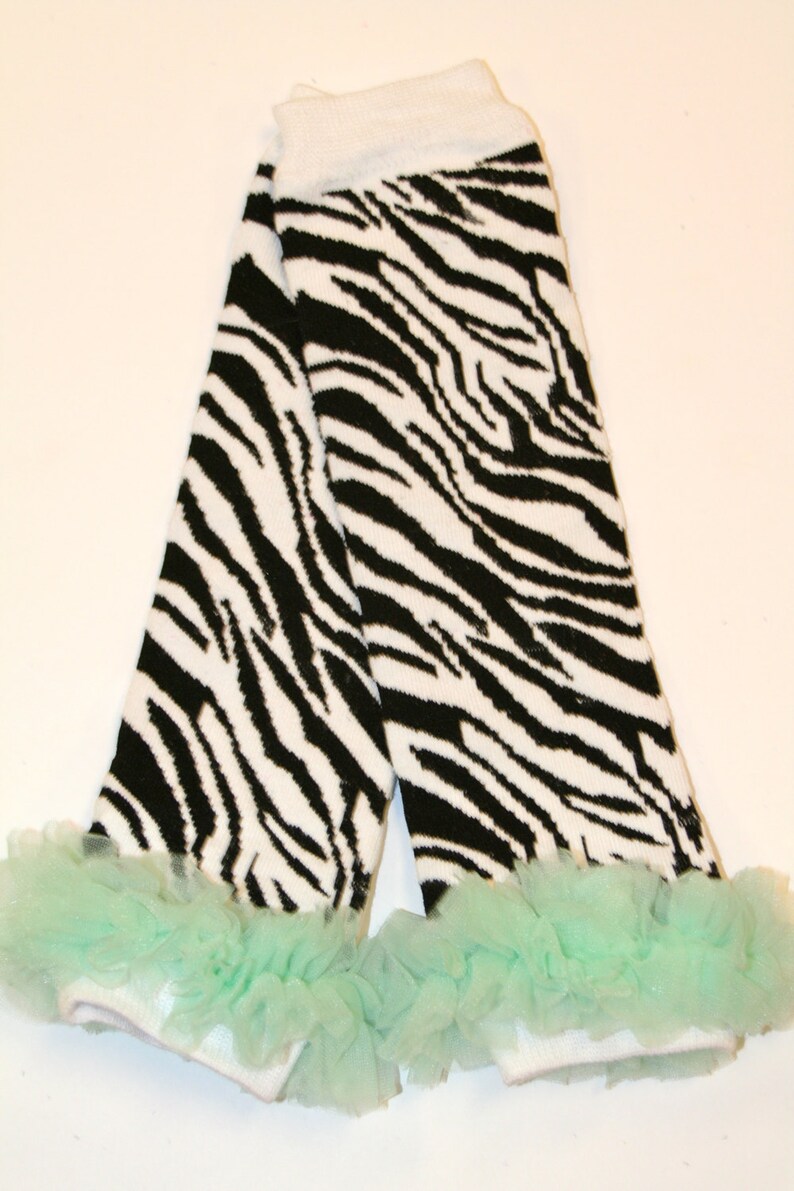 Zebra Print Leg Warmers for Girls with different colors and Etsy