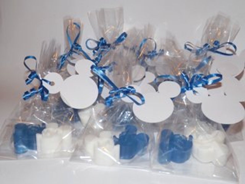 50 Mickey Mouse Soap Party Favors Fe Gift Fish Extender Etsy