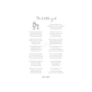 Poema sobre la pérdida del embarazo y del bebé/pérdida de una niña/Una carta del cielo/Mensajes de duelo, obsequio de condolencias/duelo por la pérdida de un bebé