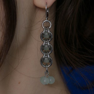 Boucles d'oreilles It en acier inoxydable image 3