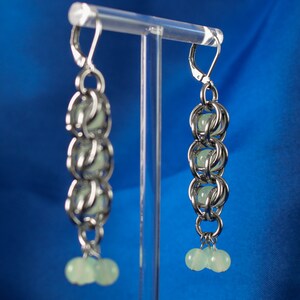 Boucles d'oreilles It en acier inoxydable image 2