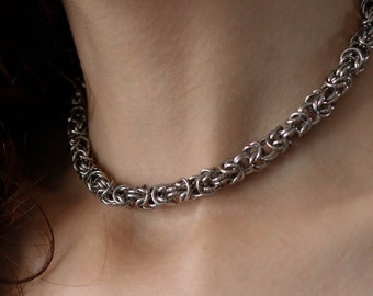 Collier / Ras de cou "Berserk" en acier inoxydable