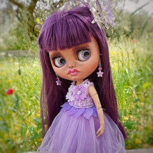 Custom Blythe Doll Harmony Exclusive Blythe Doll OOAK Art Doll Blythe Doll for Sale TBL Blythe Doll Butterfly Blythe Doll with Outfits
