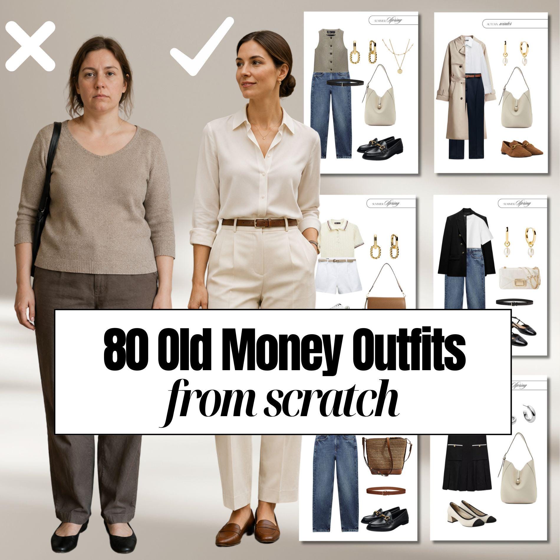 Y2K, old money casual, preppy, soft classic, capsule wardrobe, autumn core, Checked, chic, and totally ICONIC! ✨ Step into Autumn with  main image 4