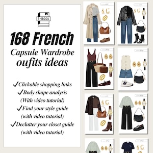 168 French style parisian chic capsule wardrobe outfit ideas for classy elegant outfits women