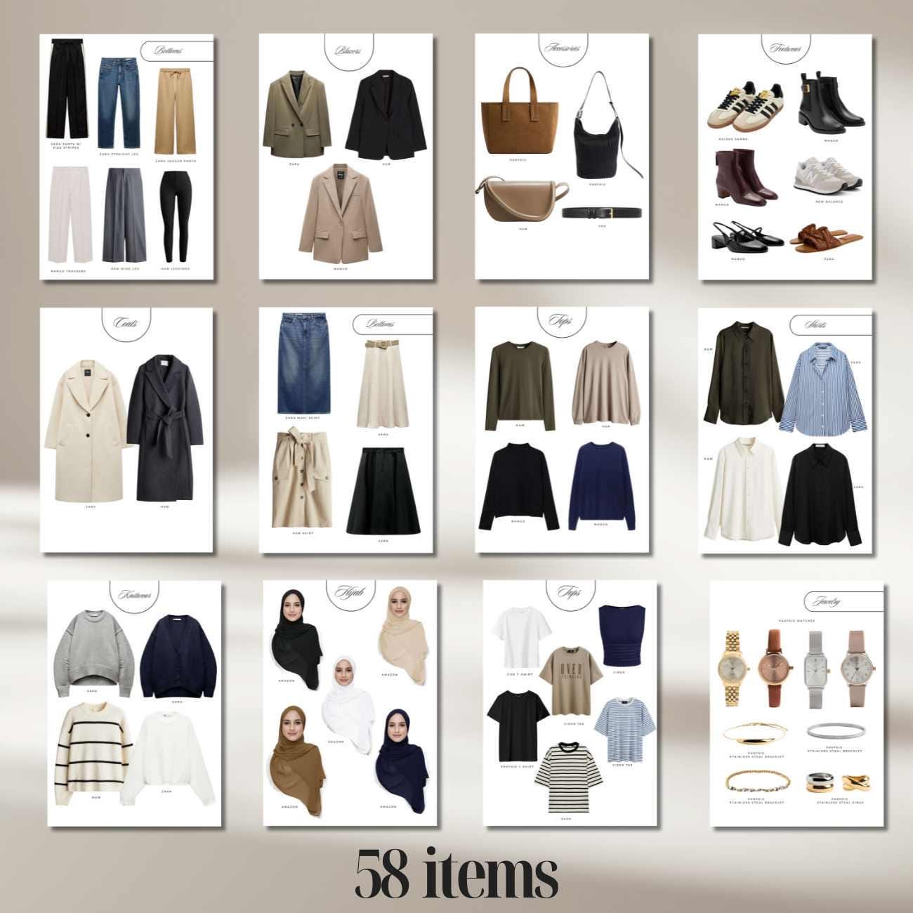 hijab capsule wardrobe