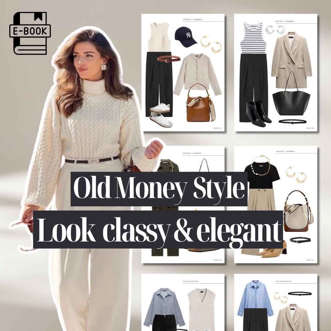 Ebook de 70 idees de tenues pour femmes style ancien esthetique chic Etsy Canada