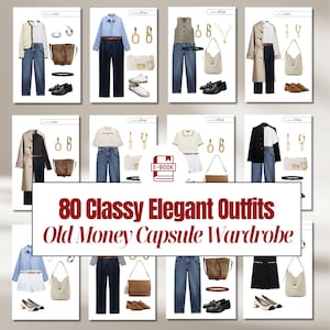 80 Old money elegant outfits for women | fall classy outfits chic