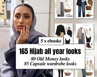 Hijabi Capsule Wardrobe Style Guide: 165 Modest Outfit Ideas (PDF Download)