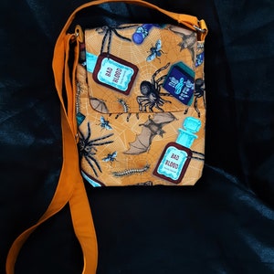 Small Messenger Crossbody Bag/ Purse Halloween
