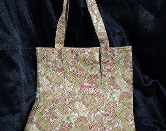 Umklappen Paisley Tasche/Tote