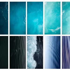 Fourteen Digital Downloads Ocean Wallpapers. Nautical Seascapes. Ocean Wall Art. Wall Decor. Ocean Print.