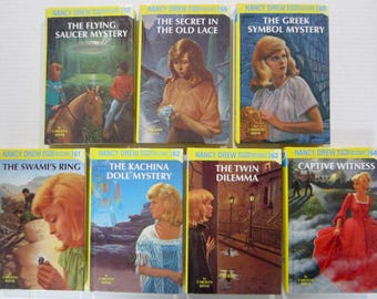 Nancy Drew 59 60 61 62 63 64 Choose One, Build a Set Carolyn Keene Mystery Books