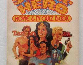 Vintage Super-Hero Movie & TV Quiz Book: 1970s Paperback