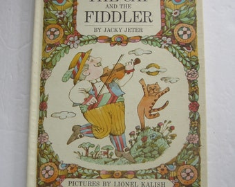 The Cat And The Fiddler, Jacky Jeter, Lionel Kalish, Vintage Children's Parents' Magazine Press Book