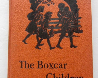 The Boxcar Children, Gertrude Chandler Warner, Vintage Childrens Hardcover Book, L Kate Deal, Scott Foresman And Company, 1942 Edition