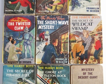 Hardy Boys Vintage Mystery Books: Choose Your Title, Franklin W Dixon