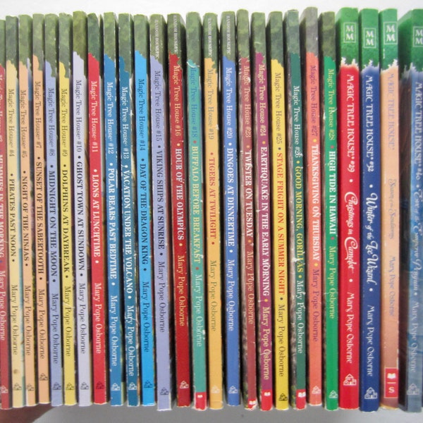 Magic Tree House Build A Set Collection Or Lot, Choose One, Mary Pope Osborne Vintage Paperback Books History