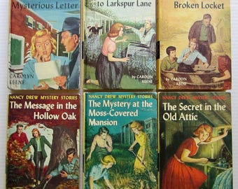 Vintage Nancy Drew Mystery Book: Choose Your Title, Carolyn Keene Hardcover