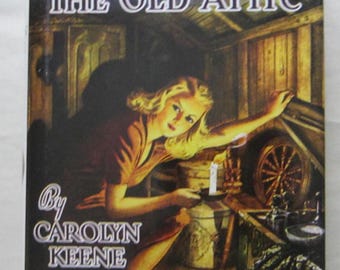 Nancy Drew #21 The Secret in the Old Attic Applewood 1st Edition Mystery Book Dust Jacket