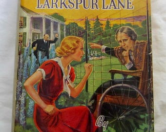 Nancy Drew The Password To Larkspur Lane, Vintage Carolyn Keene Mystery Book Third Print