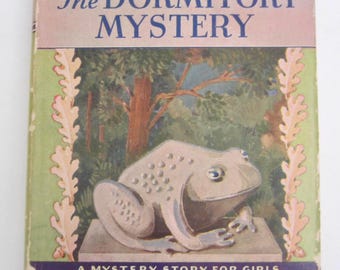 The Dormitory Mystery, Alice Anson, Vintage Girls Series Childrens Book Dust Jacket