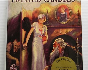 Nancy Drew #9 The Sign Of The Twisted Candles, First Edition, Applewood Mystery Book Dust Jacket