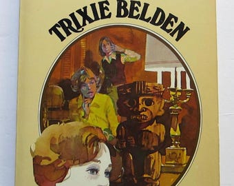 Trixie Belden #12 The Mystery Of The Blinking Eye, Kathryn Kenny Vintage First Paperback Book