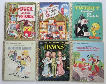 Vintage Little Golden Books: Choose Your Favorite Children's Tale