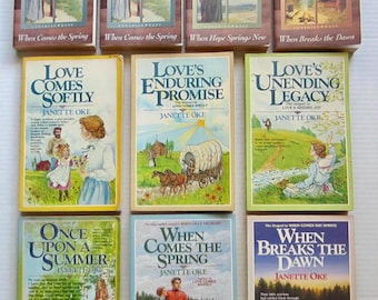 Janette Oke Books Choose One or More, Build a Set, Vintage Christian Romance PB