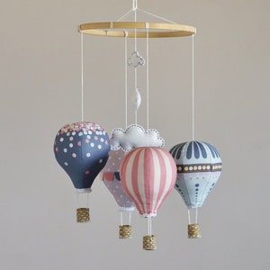 PATTERN How to make a hot air balloon baby mobile image 5